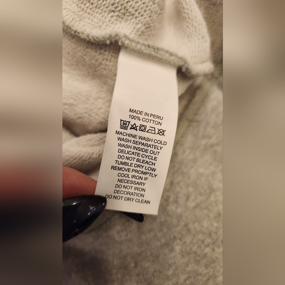 Kate Spade Broome Street Gray Owl Sweatshirt - Picture 7 of 9